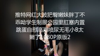 推特网红大波肥臀嫩妹胖丁不乖呦学生制服公园里肛塞内置跳蛋自慰高潮喷尿无毛小B太嫩了1080P原版2