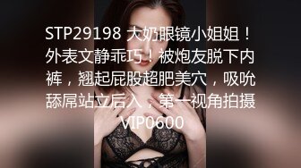 STP29198 大奶眼镜小姐姐！外表文静乖巧！被炮友脱下内裤，翘起屁股超肥美穴，吸吮舔屌站立后入，第一视角拍摄 VIP0600